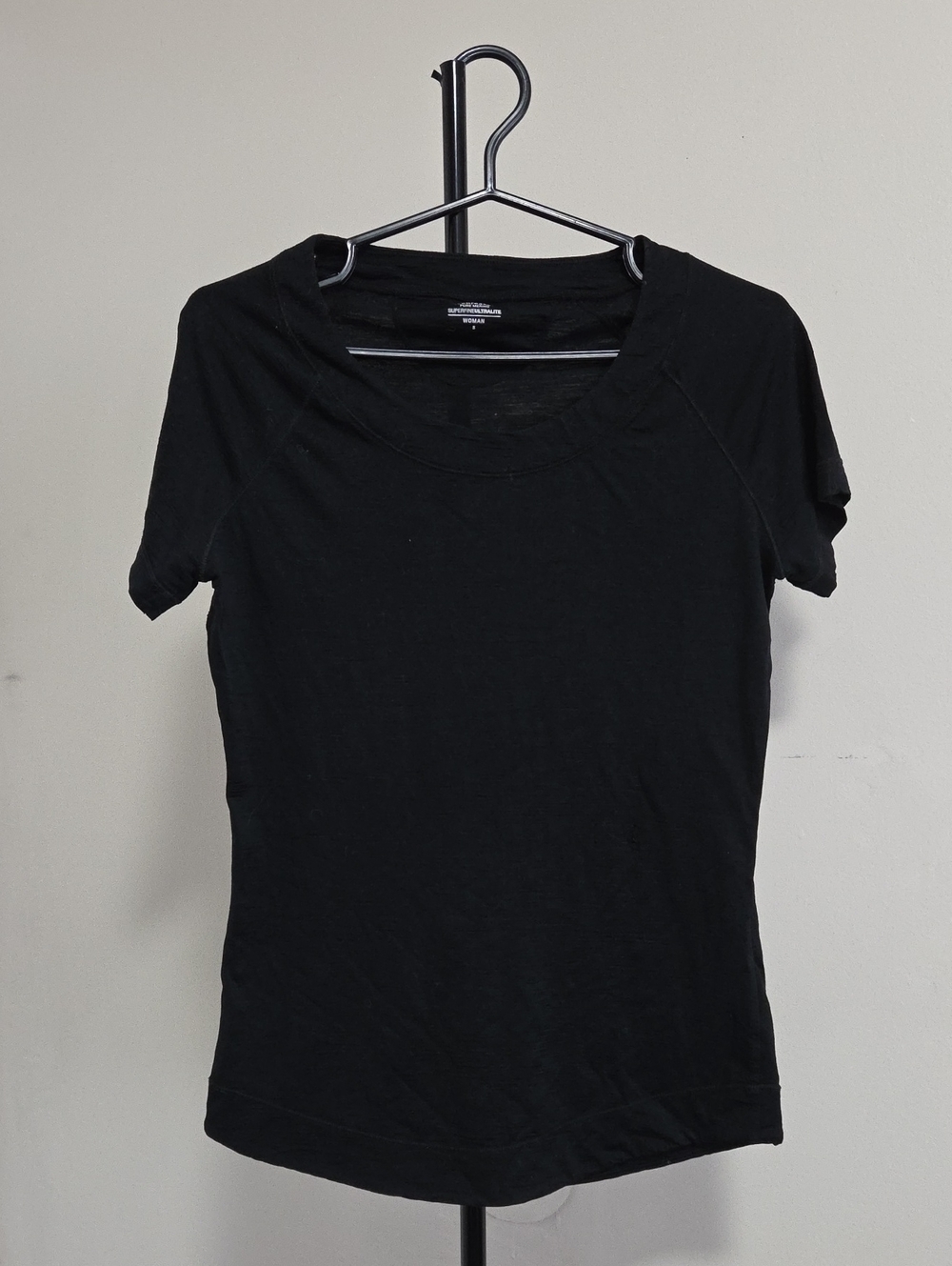 Icebreaker Black Short Sleeve Scoop Neck Tee